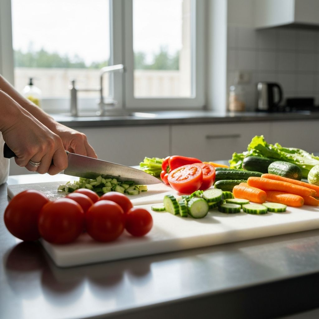 Zubereitung einer Mahlzeit