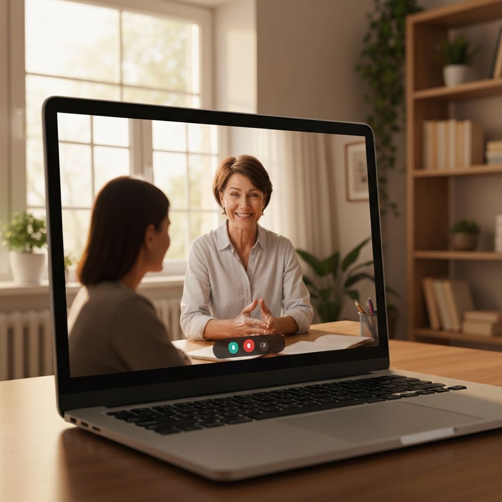 Ernährungsfachkraft im Gespräch